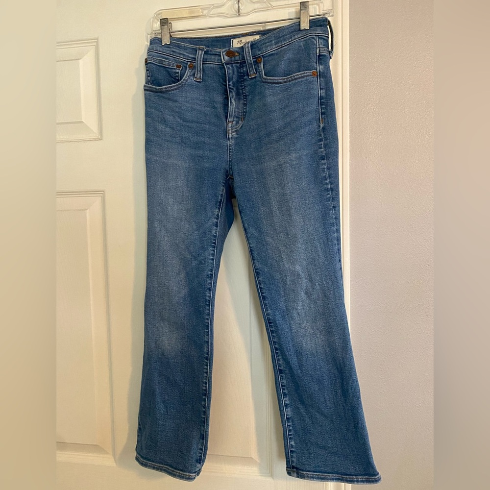 Madewell cali Demi boot jeans 26P denim